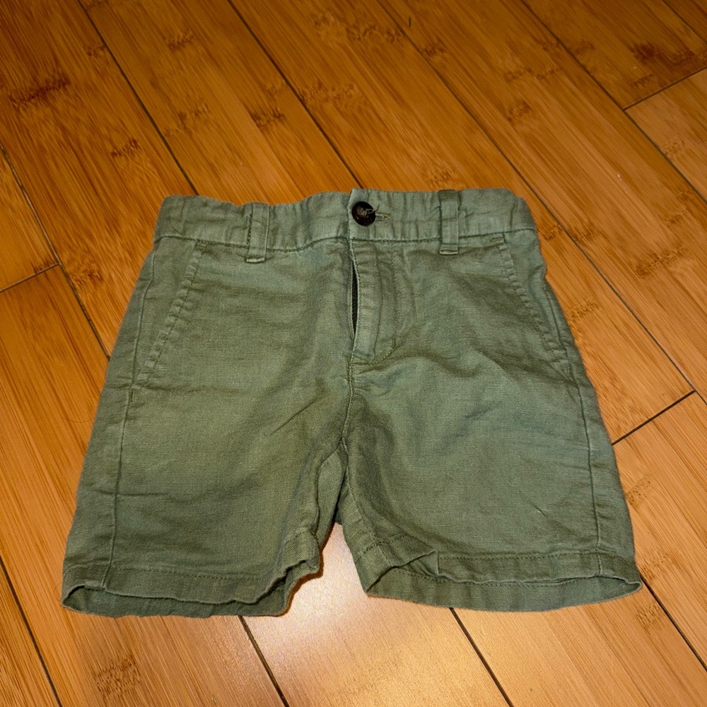 Janie and Jack Olive Green Trousers